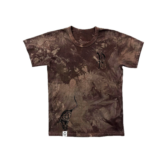 Conformity Was Never My Style Limited Edition Organic Cotton Tee Tie Dye Brown